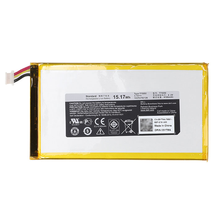 Compatible laptop battery Dell  for T7GD2 